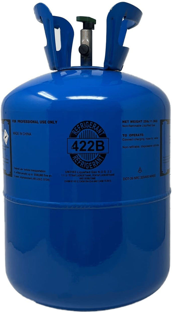 25 lbs R-422b (nu-22) Refrigerant