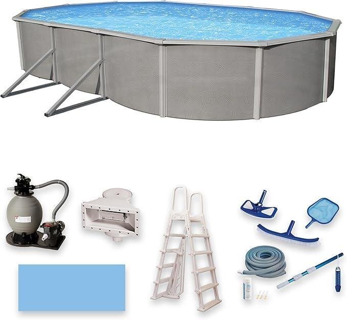 Easten Above Ground Pool Kit 52β³ Oval