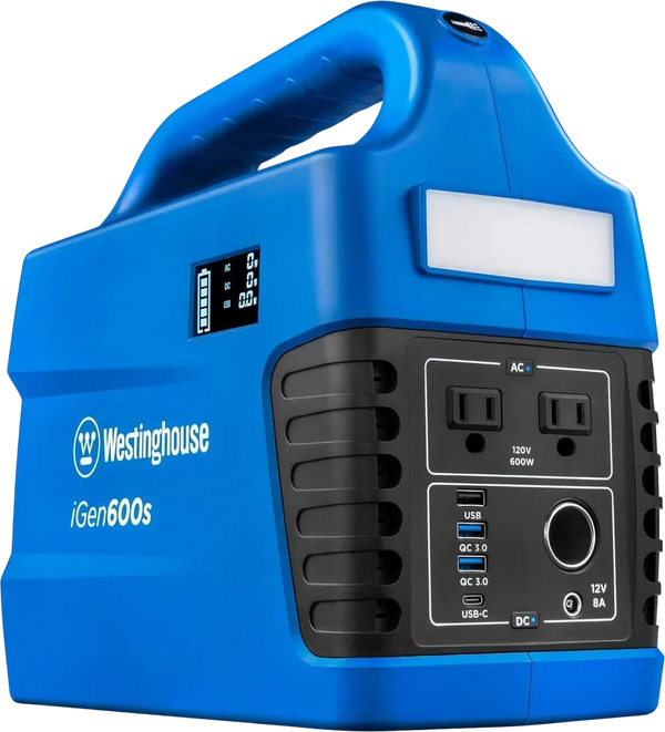 Westinghouse iGen600s Portable Power Station 600W 592Wh News.