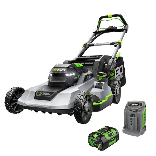 EGO POWER+ 600 Series Touch Drive 21-in 56-volt Self-propelled Battery Mower with 7.5 Ah Battery