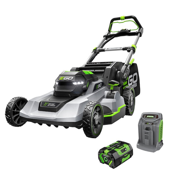 EGO POWER+ 600 Series Touch Drive 21-in 56-volt Self-propelled Battery Mower with 7.5 Ah Battery